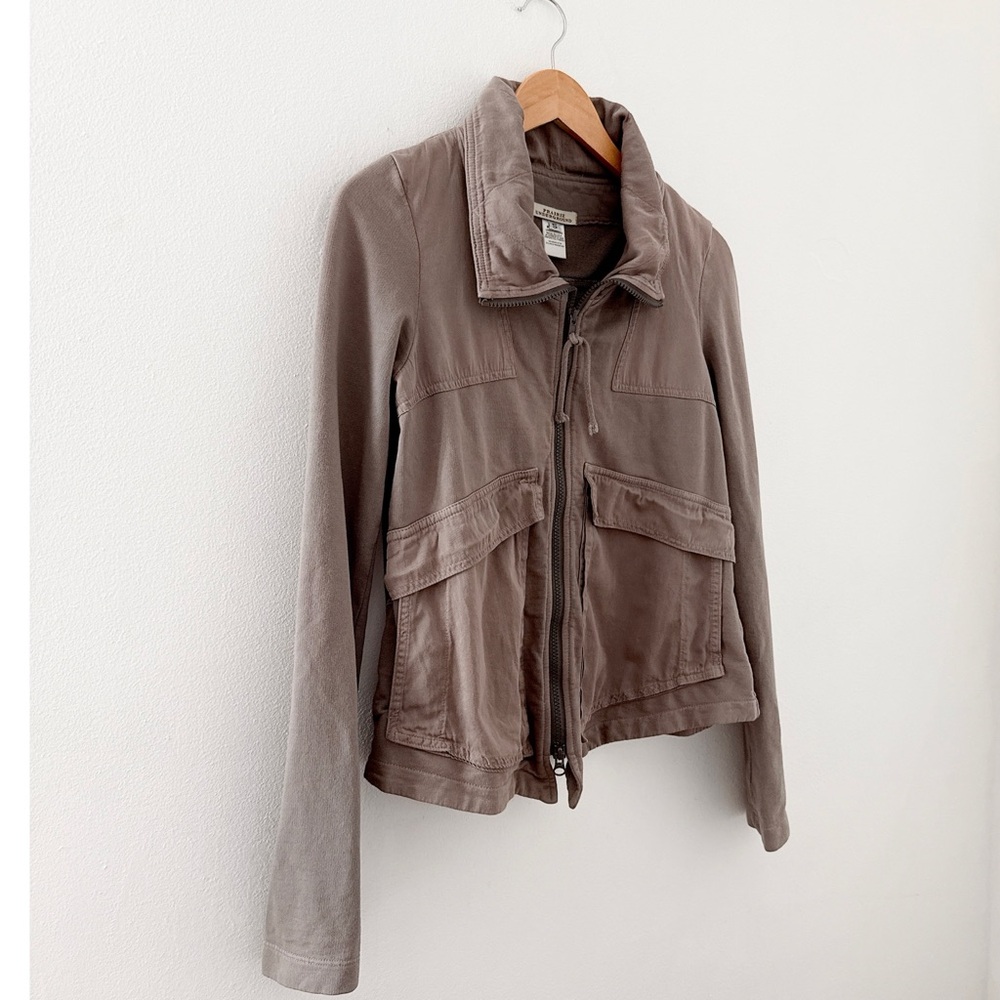 Prairie Underground Jacket Organic Cotton Workwear Blogger Barn Boho Small Coat - Picture 5 of 13